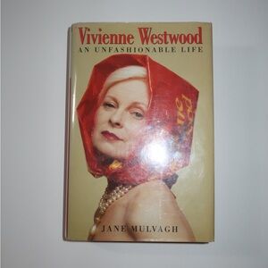 vivienne westwood book - red and gold cover